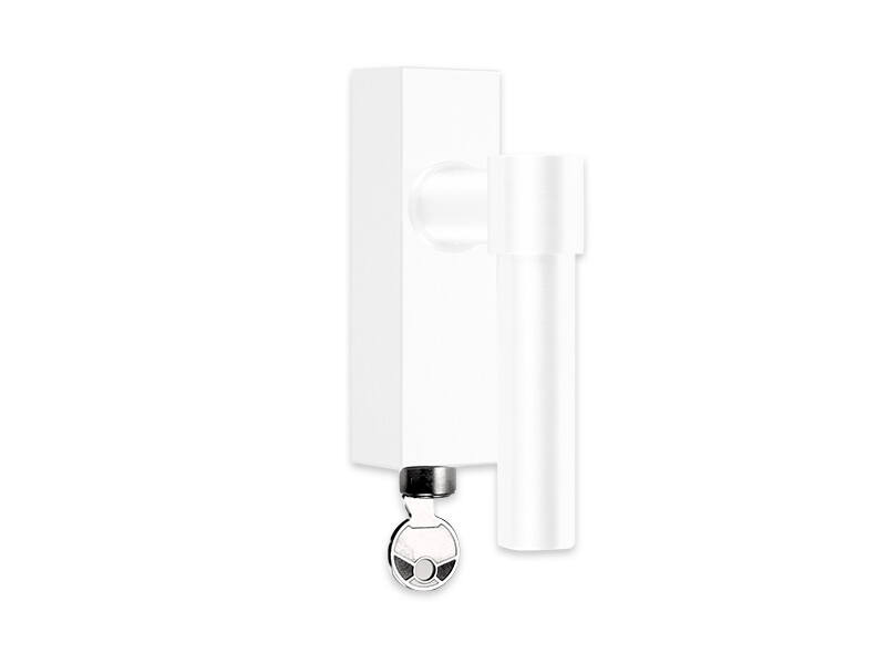 Draaikiep raamkruk Wit One Piet Boon PBL20-DKLOCK Afsluitbaar 121mm