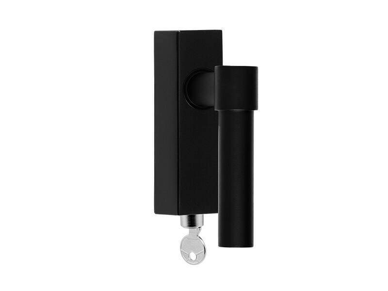 Draaikiep raamkruk Zwart One Piet Boon PBL20-DKLOCK Afsluitbaar 121mm