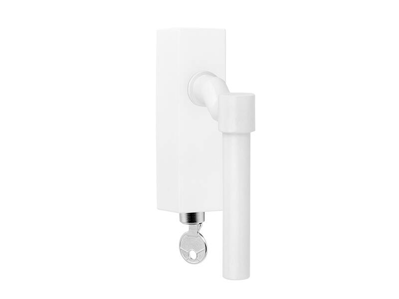 Draaikiep raamkruk Wit One Piet Boon verkropt PBL15F-DKLOCK Afsluitbaar 134mm