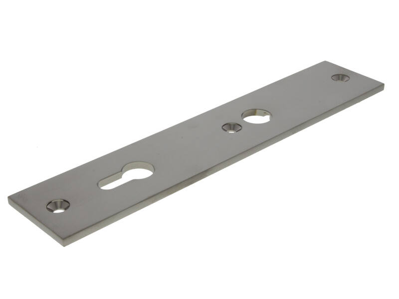 Veiligheidsschild binnen Mat nikkel PVD Bauhaus PC72