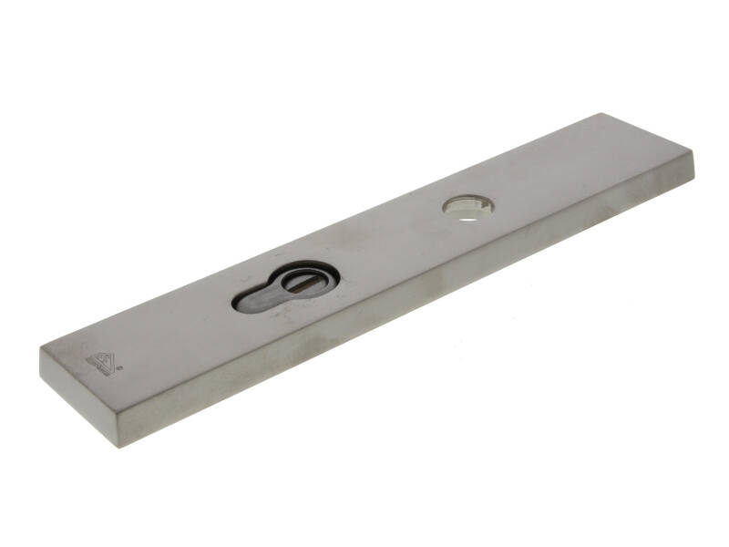 Veiligheidsschild kerntrek buiten Mat nikkel PVD Bauhaus PC72 SKG3