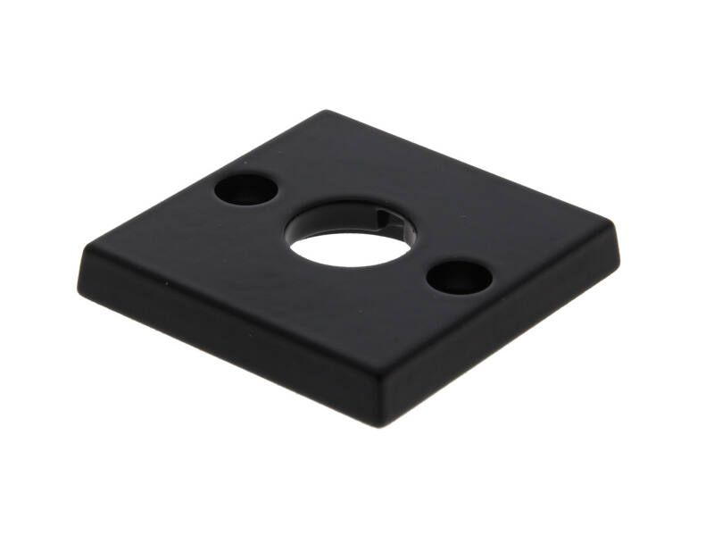 Krukrozet "binnenzijde" Zwart Bauhaus 55mm