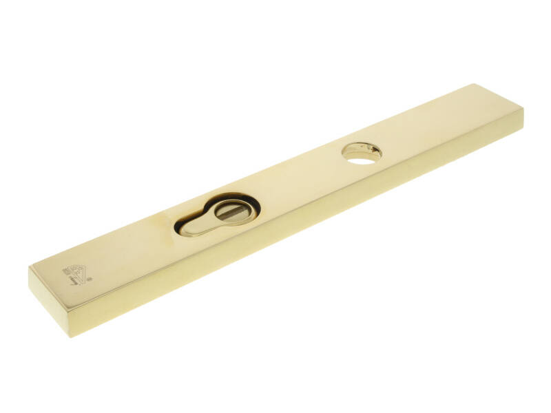 Veiligheidsschild kerntrek Messing Smal PC72 SKG3