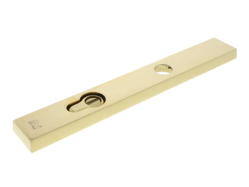 Veiligheidsschild kerntrek Messing Smal PC92 SKG3