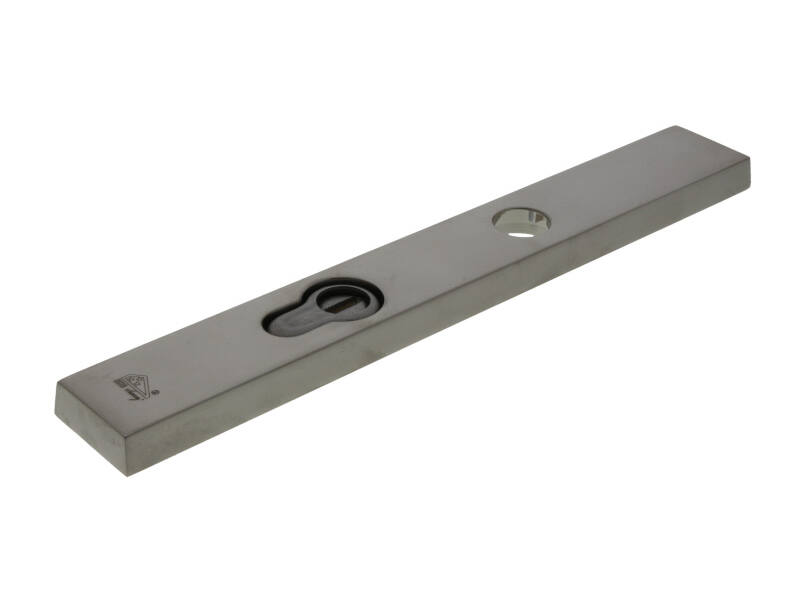 Veiligheidsschild kerntrek Mat nikkel PVD Smal PC72 SKG3