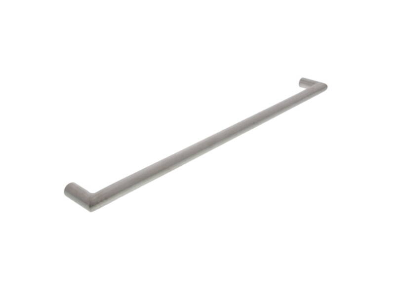 Meubelgreep Rvs Haaks rond 12 x 192 mm