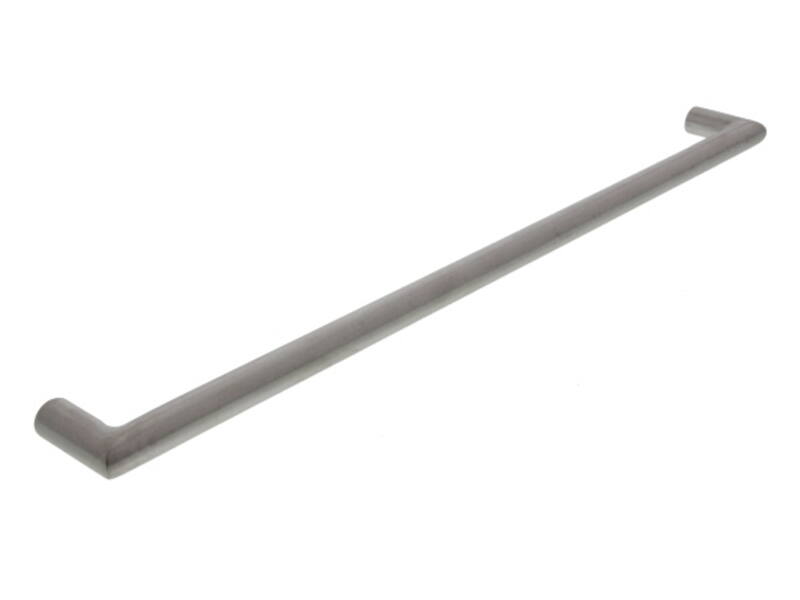 Meubelgreep Rvs Haaks rond 12 x 736 mm