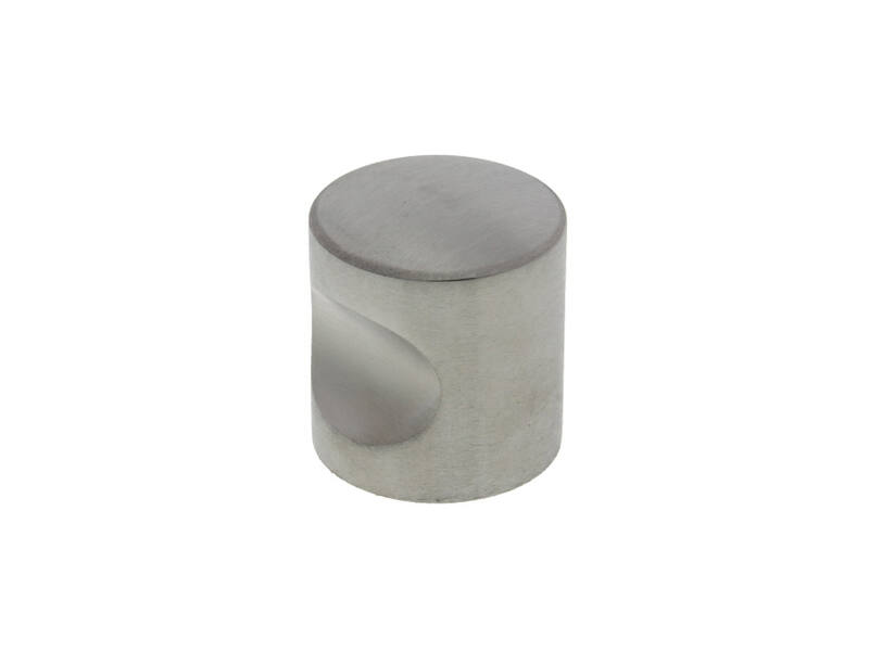 Meubelknop Rvs Stift 30 x 33 mm