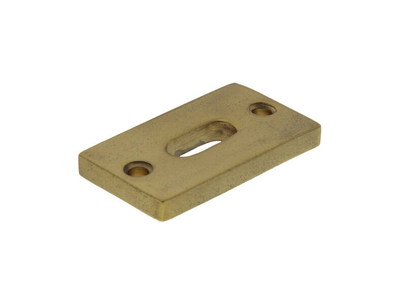 Sleutelrozet Messing Jolie rechthoek 33x55mm