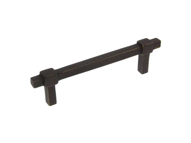 Meubelgreep Verbronsd Jolie Cross 128mm, hoh 96mm