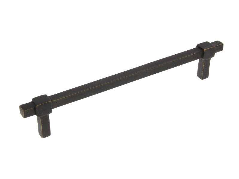 Meubelgreep Verbronsd Jolie Cross 192mm, hoh 160mm
