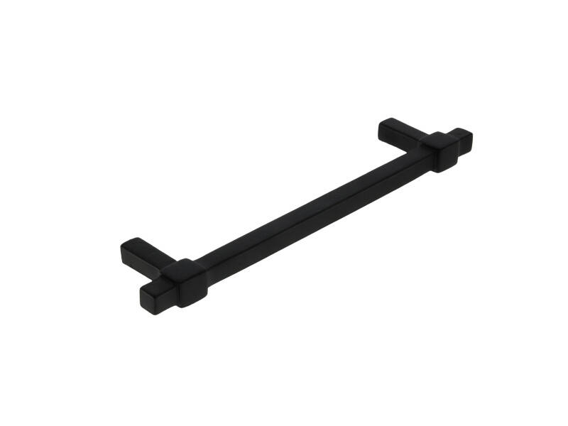 Meubelgreep Zwart Jolie Cross 192mm, hoh 160mm