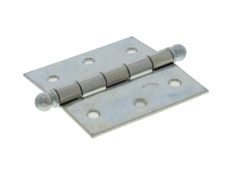 Scharnier Gegalvaniseerd Bolkop 76x76mm