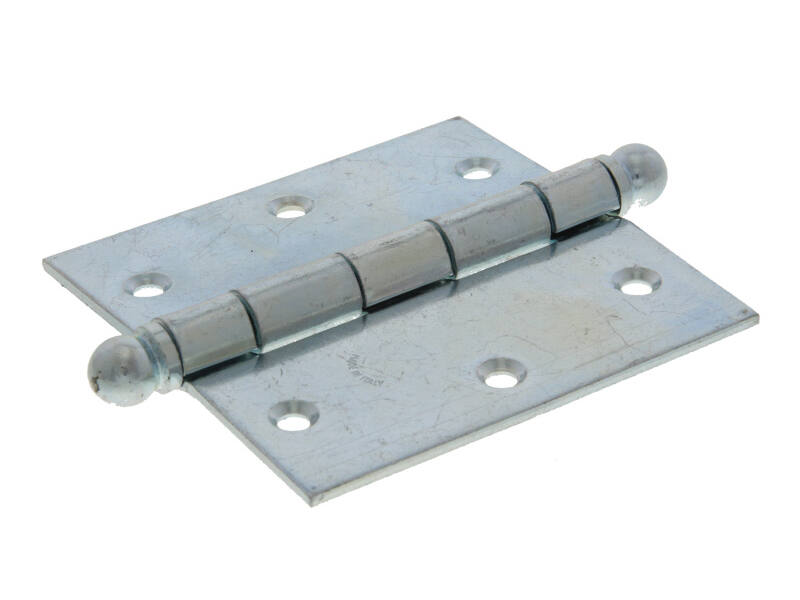 Scharnier Gegalvaniseerd Bolkop 89x89mm