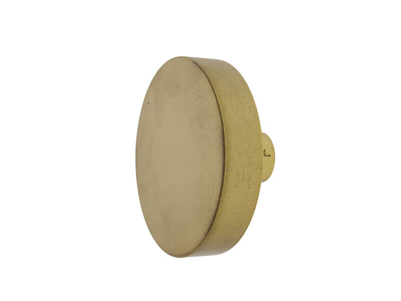 Voordeurknop Messing Jolie Lune rond 120mm