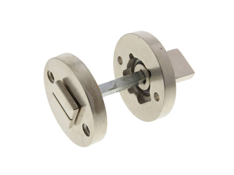 WC-garnituur Verzilverd Jolie Rond 52mm