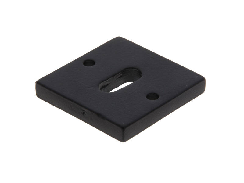 Sleutelrozet Zwart Jolie vierkant 52mm