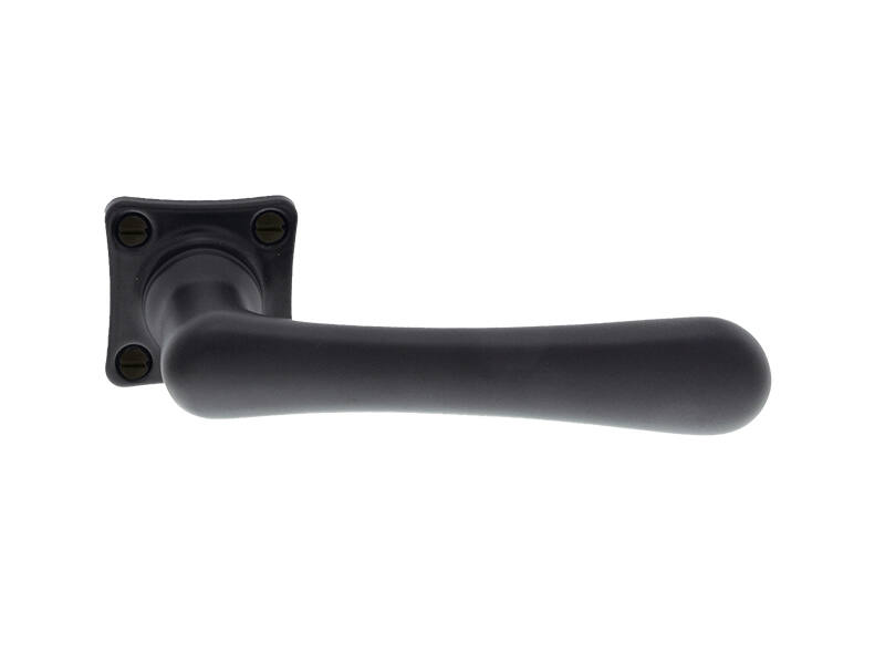 Deurkruk Zwart Elegant recht 110 mm