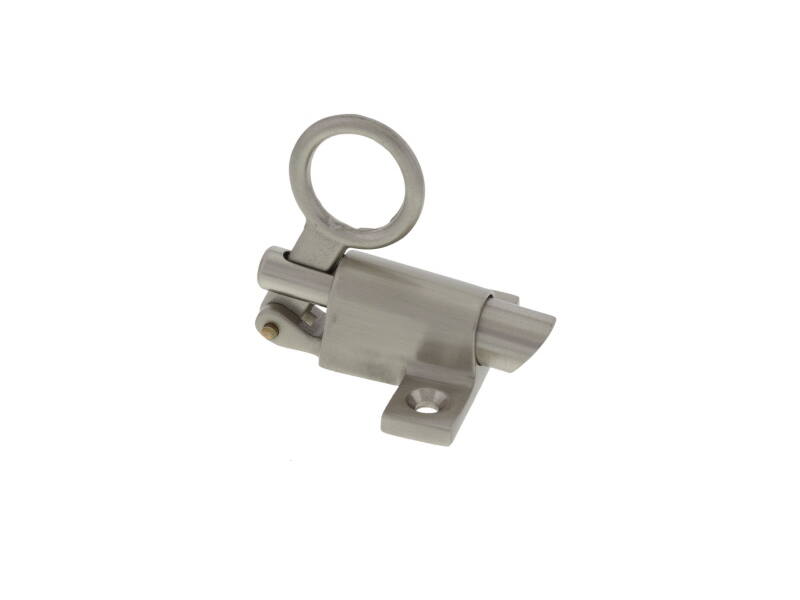 Raamknip Mat nikkel zonder sluitplaat 56x45mm