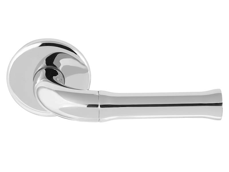 Deurkruk RVS Nour Edward van Vliet op verende rozet EV100/64
