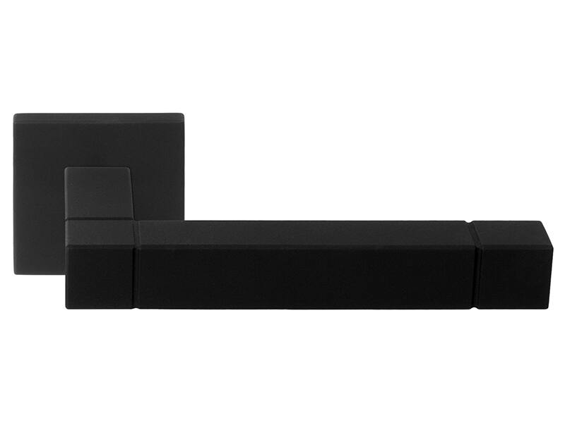 Deurkruk Zwart Square Jan des Bouvrie JB100-G