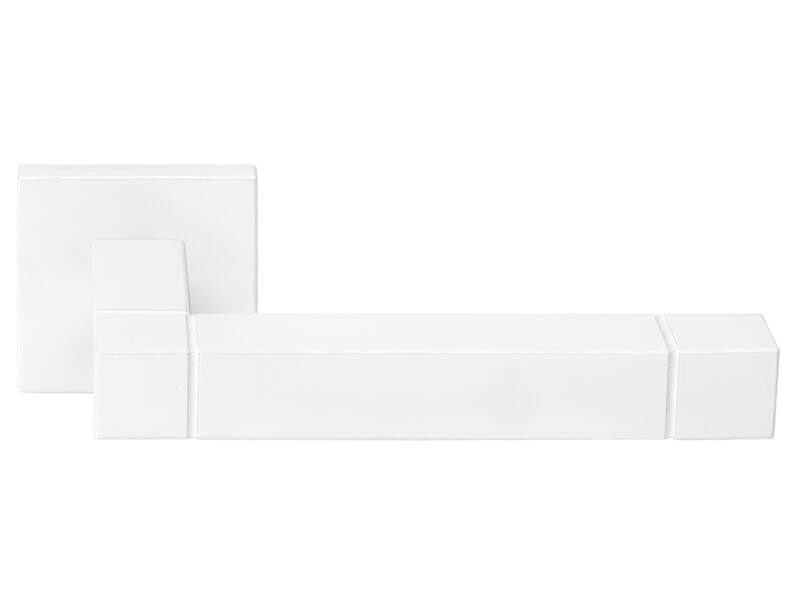 Deurkruk Wit Square Jan des Bouvrie JB100-G