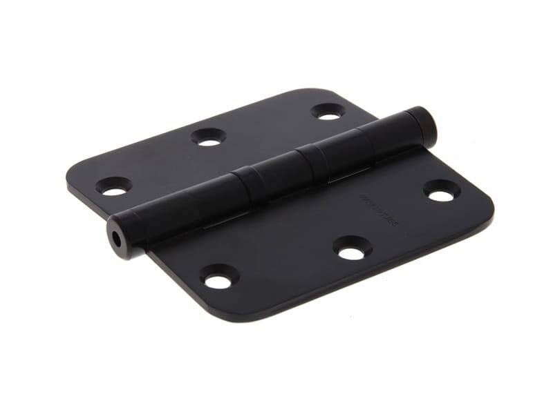 Kogellagerscharnier Zwart Platkop 76x76mm