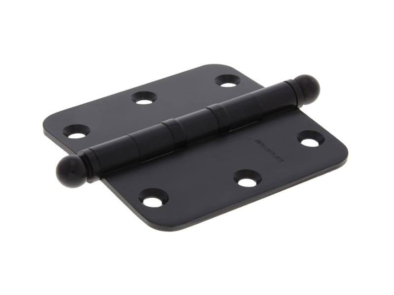 Kogellagerscharnier Zwart Bolkop 76x76mm