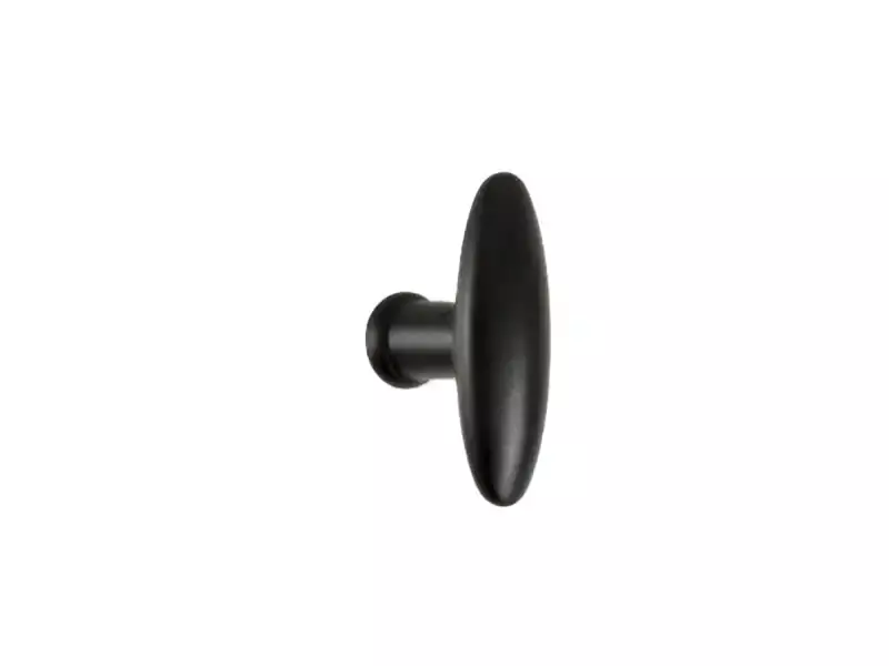 Meubelknop Zwart ovaal 15 x 45 mm – Formani Timeless 1938M
