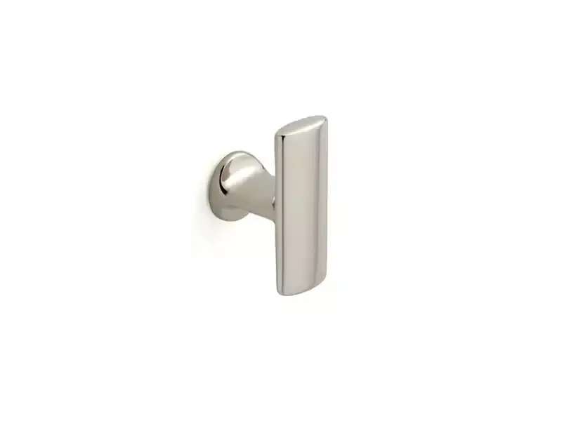 Meubelknop Nikkel rechthoek 18 x 41 mm – Formani Timeless 1929M