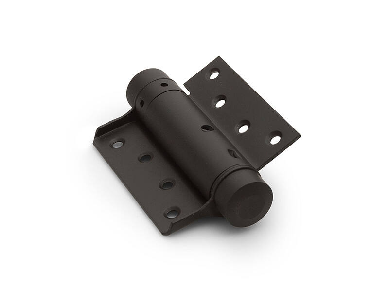 Bommerscharnier enkelwerkend Zwart 150mm geschikt voor deurdikte 35-40mm