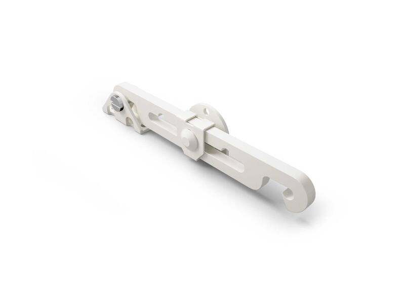 SecuMax Raamuitzetter 720 Wit - Buitendraaiend