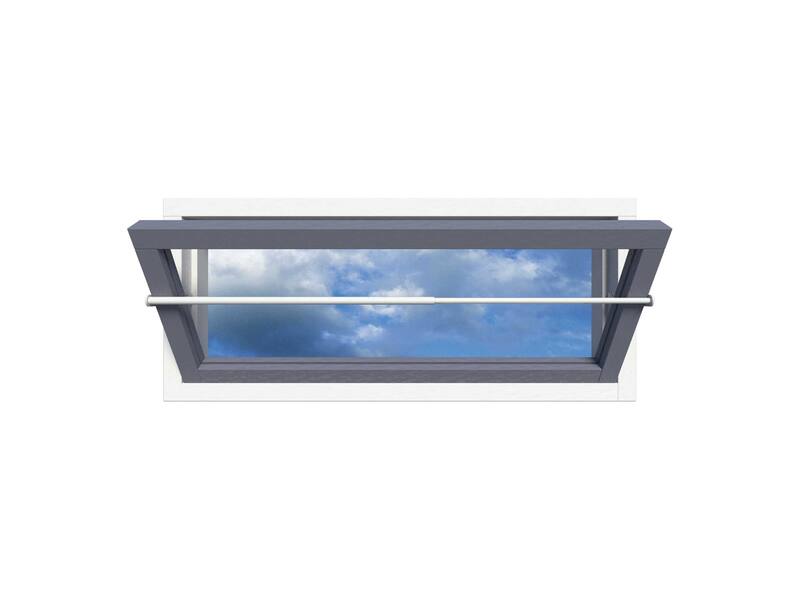 SecuBar Valraambeveiliging Wit 900-1450mm, in het kozijn