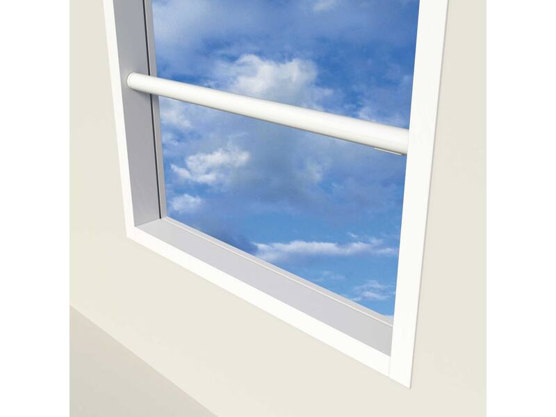 SecuGuard Doorvalbeveiliging Classic Wit, in het kozijn 1190 mm