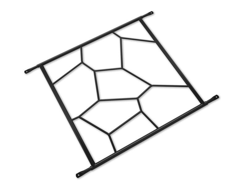 SecuBar Siertralie Deco 1 Zwart, op het kozijn