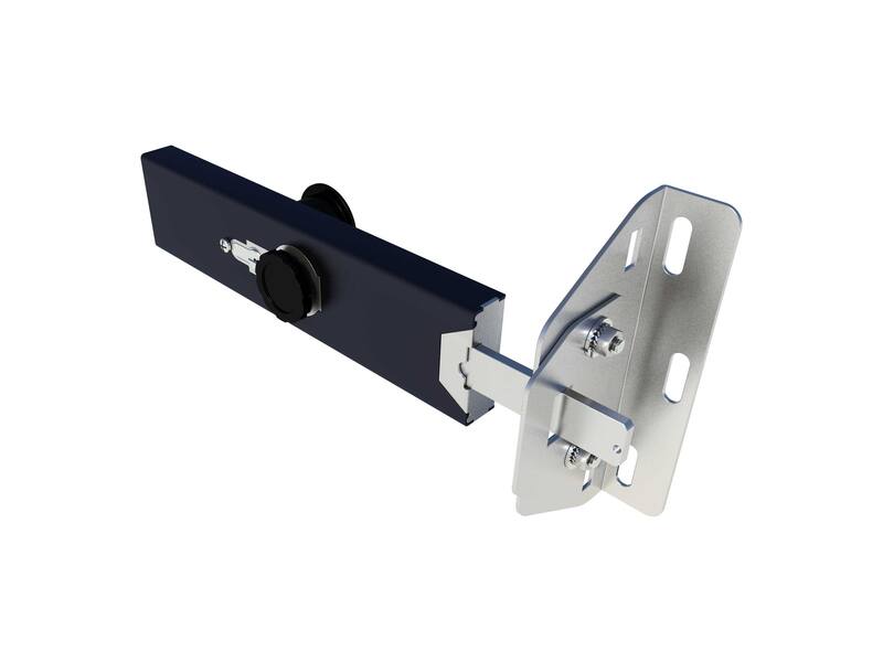 SecuMax Garagedeurbeveiliging Sectionaal Cilinder (buiten) - Knop (binnen)