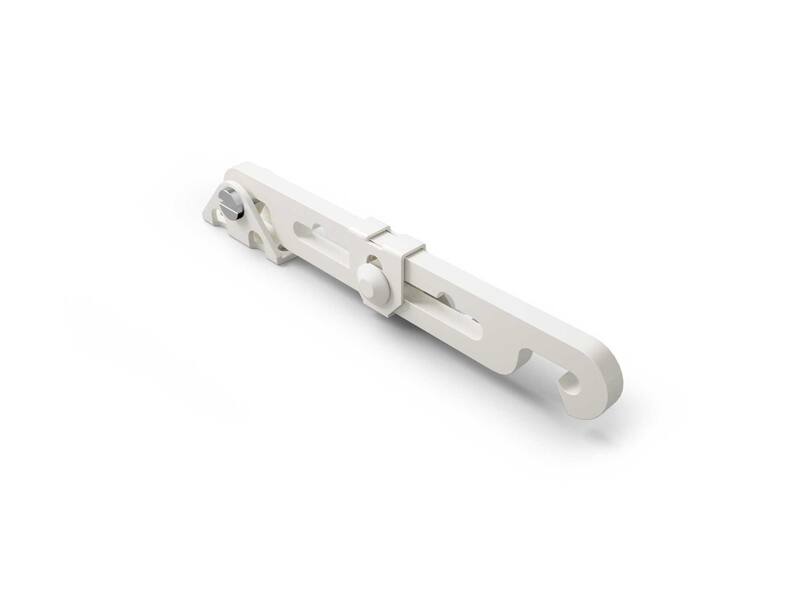 SecuMax Raamuitzetter 721 Wit - Binnendraaiend