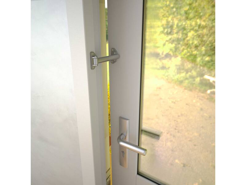 SecuMax Kierstandhouder Achterdeur - buitendraaiend
