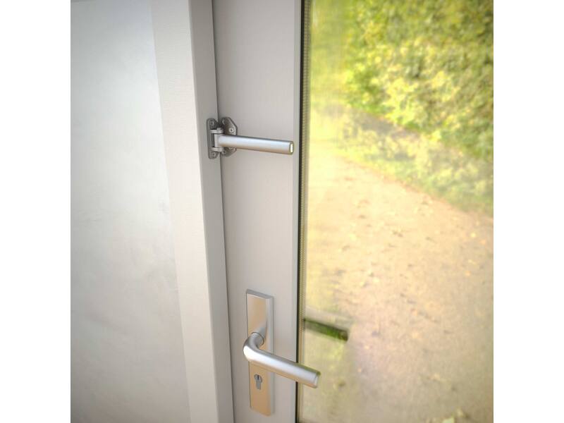 SecuMax Kierstandhouder Achterdeur - buitendraaiend