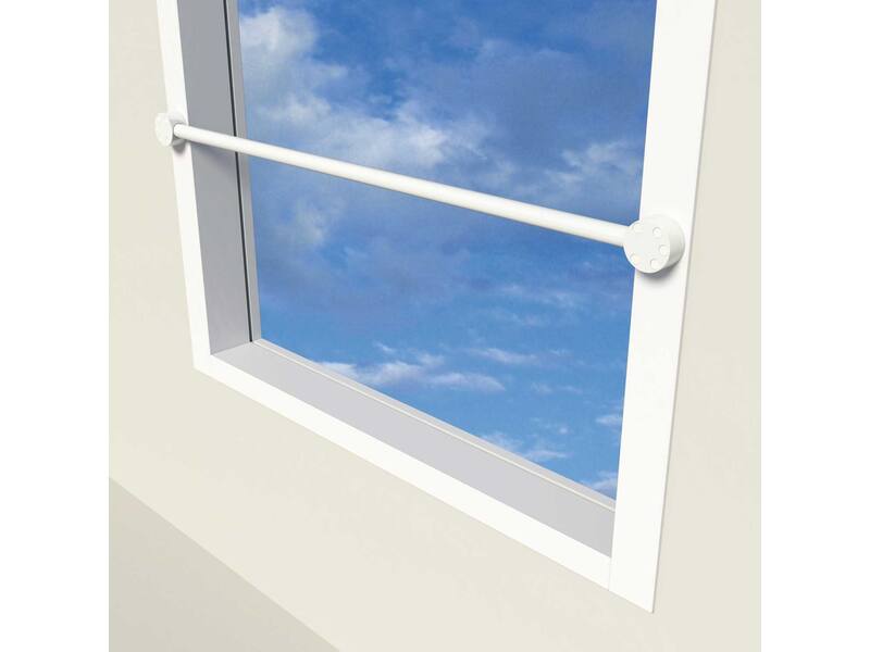 SecuGuard Doorvalbeveiliging Slimline Wit, op het kozijn 1006 mm