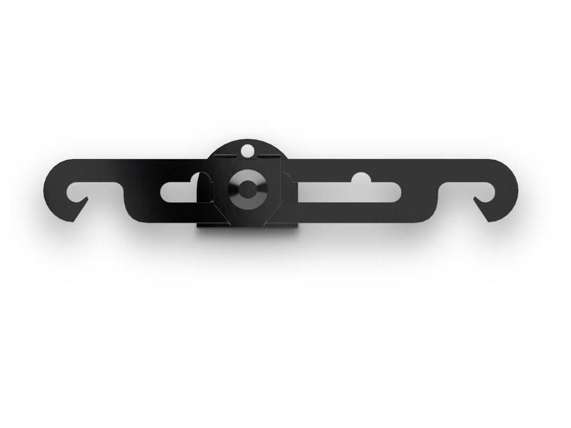 SecuMax Raamuitzetter 720 Zwart - buitendraaiend Blackline