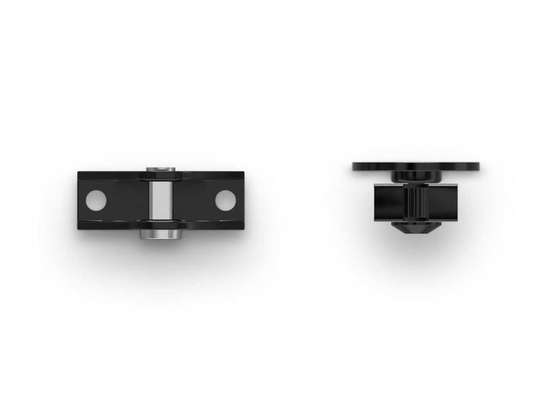 SecuMax Raamuitzetter 720 Zwart - buitendraaiend Blackline