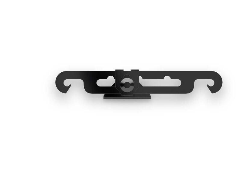 SecuMax Raamuitzetter 721 Zwart - binnendraaiend Blackline