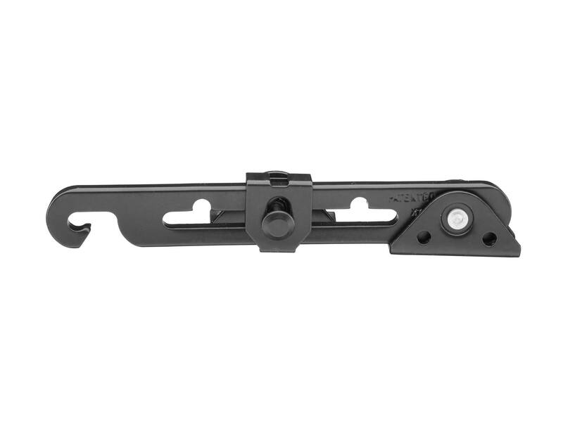 SecuMax Raamuitzetter 721 Zwart - binnendraaiend Blackline