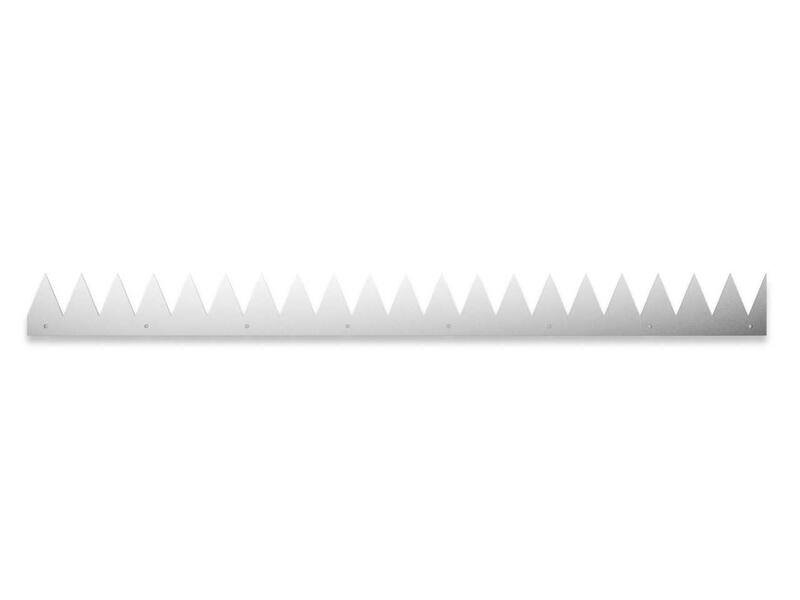 SecuMax Anti-klimstrip  Staal verzinkt, 100cm - plat (2st)
