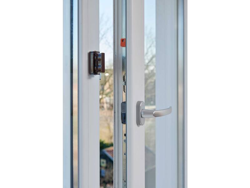 SecuMax Draaikiepraam grendel 840 Bruin