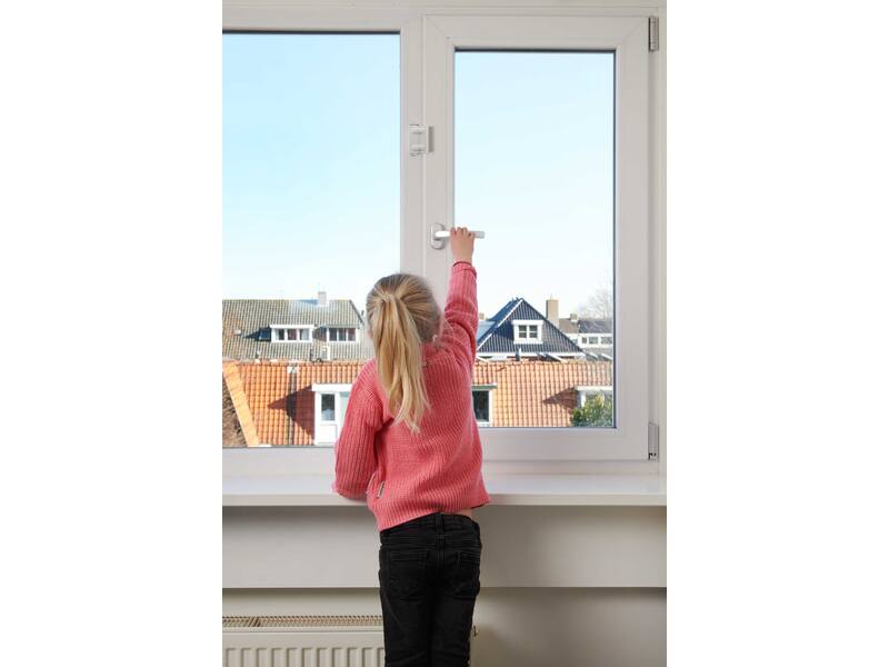 SecuMax Draaikiepraam grendel XL 842 Wit