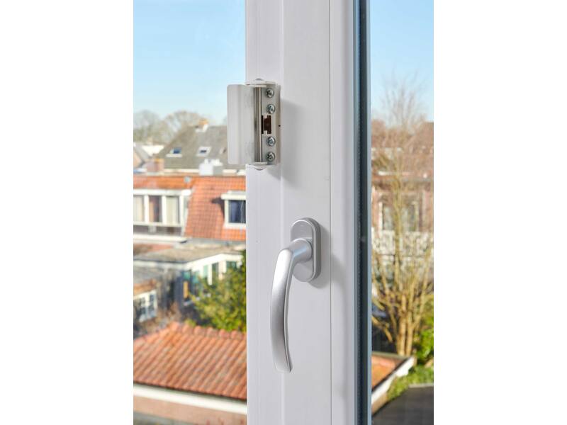 SecuMax Draaikiepraam grendel XL 842 Wit