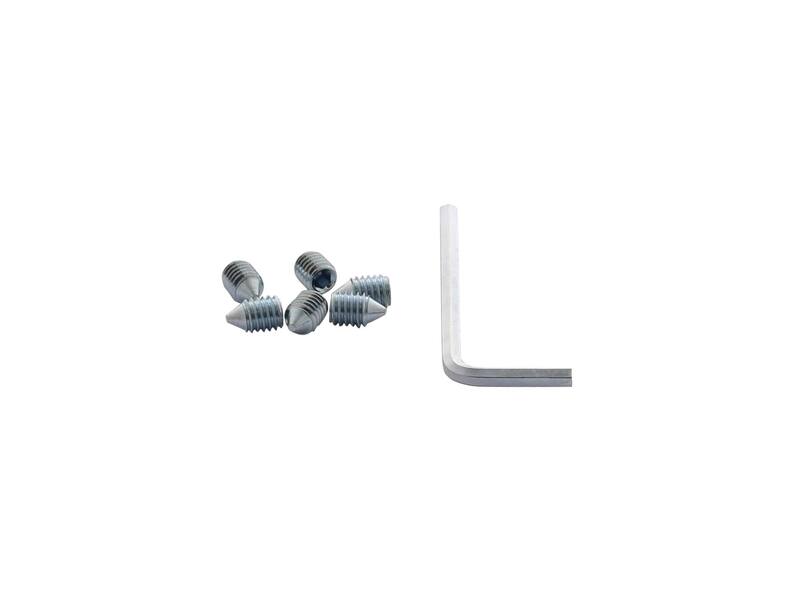 Intersteel 6 Inbusbout m6x9 conisch met inbussleutel