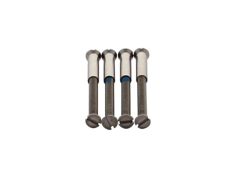 Intersteel 4 Patentboutjes m4x40mm met hulsjes m4 rvs